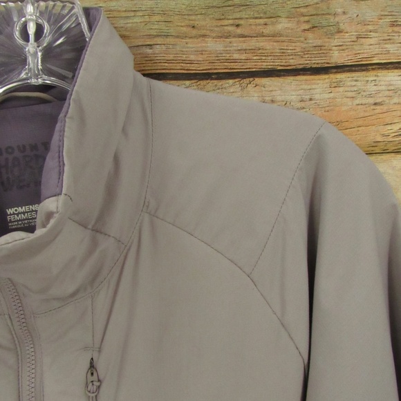 Mountain Hardware Light Mauve Zip-Front Jacket M - Picture 8 of 16